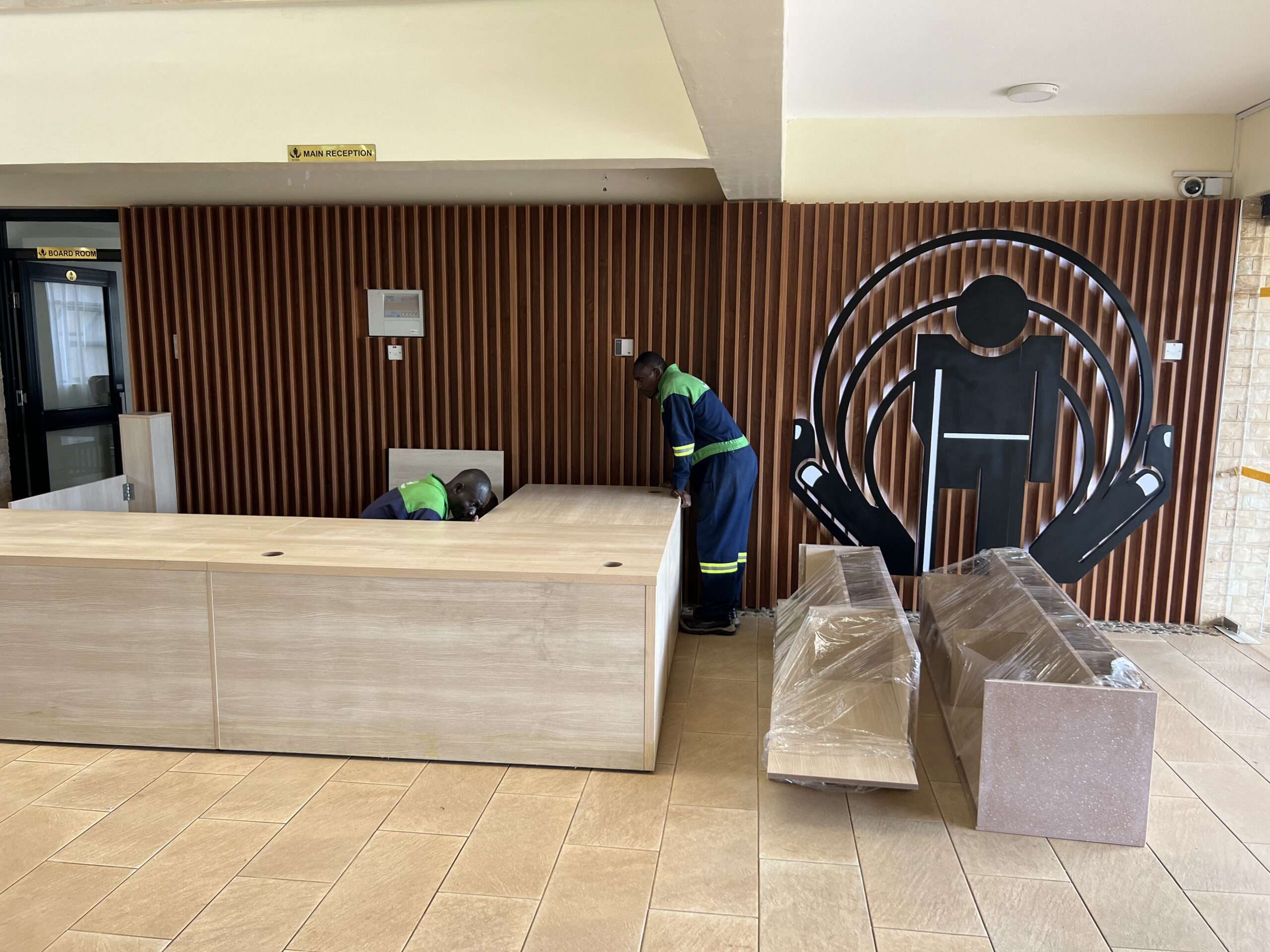 Completed construction project at kenya institue of speacial need offices by Briztop Construction showcasing quality workmanship and professional building services in Nairobi, Kenya.