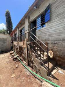 Construction project showcasing quality workmanship and building progress by Briztop Construction Kenya