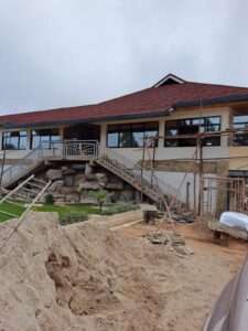 Construction project showcasing quality workmanship and building progress by Briztop Construction Kenya